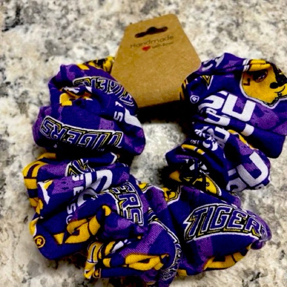 LSU Adult scrunchie